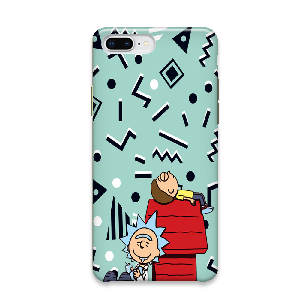 House Cartoon Rick Morty iPhone 7 Plus Case