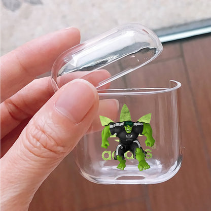 Hulk Adidas Clothes Hard Plastic Protective Clear Case Cover For Apple Airpods - Octracase