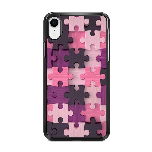 Jigsaw Puzzle Pattern iPhone XR Case