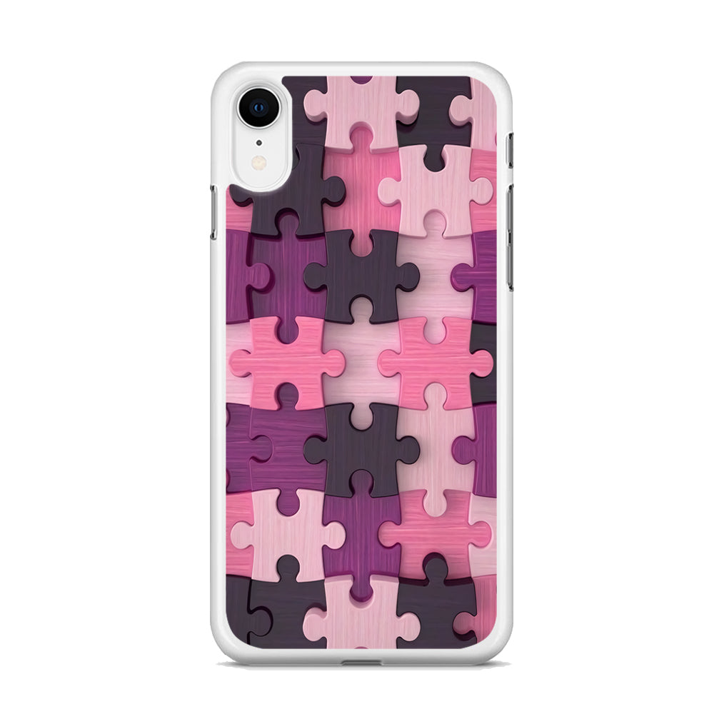 Jigsaw Puzzle Pattern iPhone XR Case