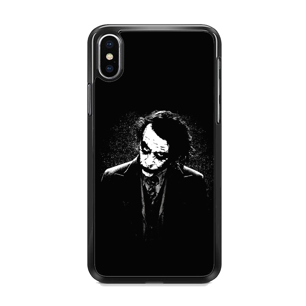 Joker Black White iPhone Xs Max Case