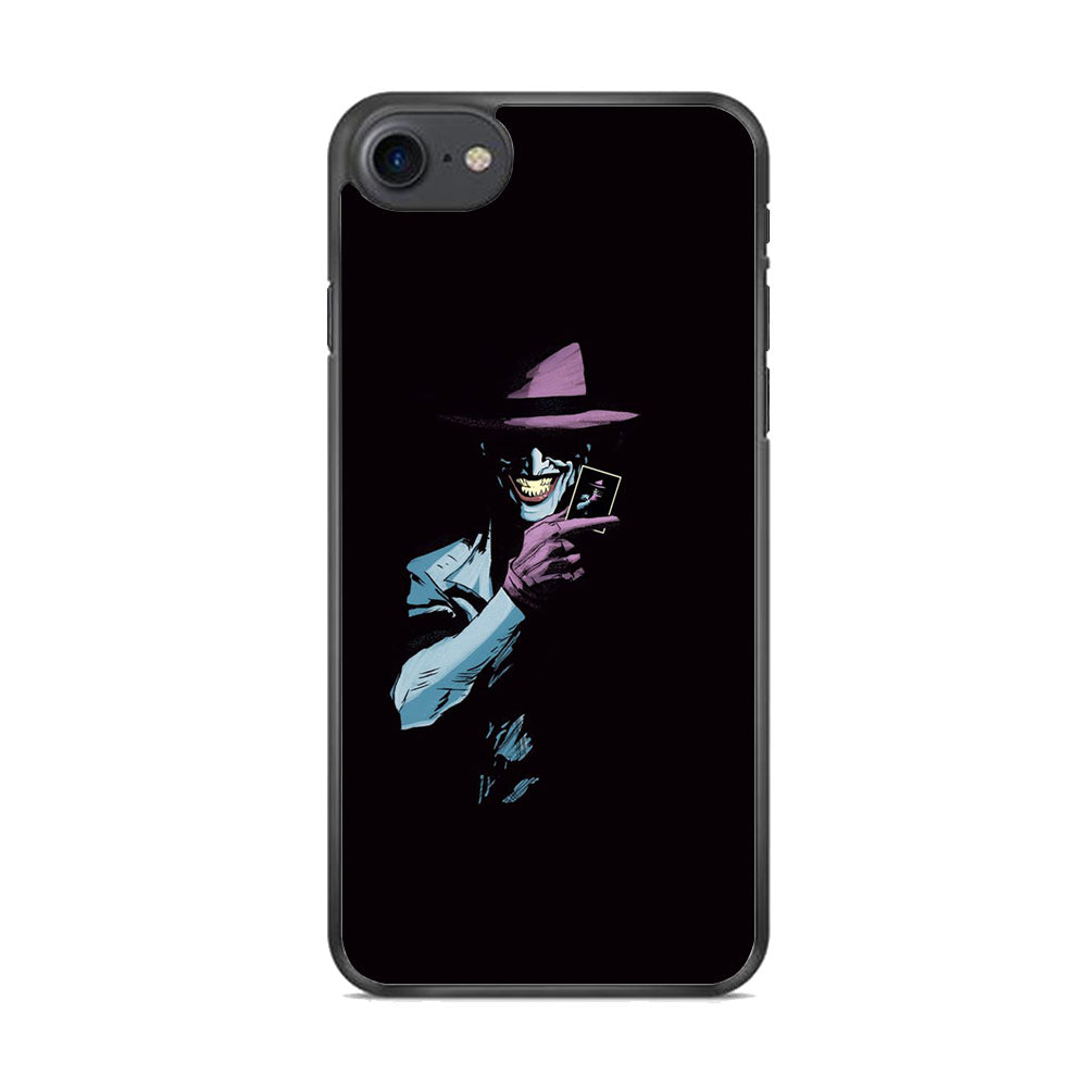 Joker black background iPhone 8 Case