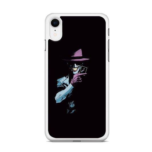 Joker black background iPhone XR Case