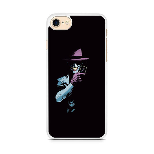 Joker black background iPhone 8 Case