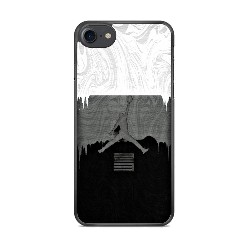 Jordan Art Drip Paint White iPhone 7 Case