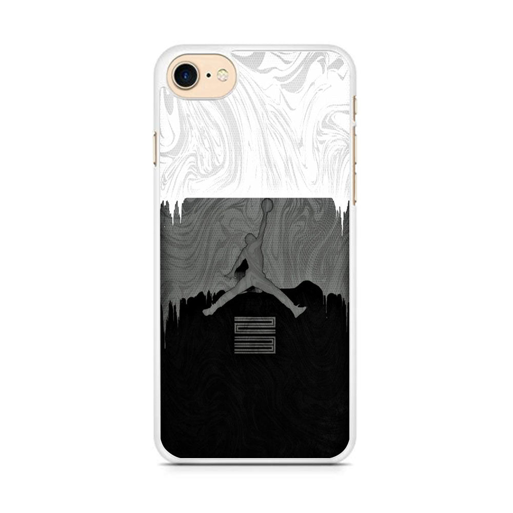 Jordan Art Drip Paint White iPhone 7 Case