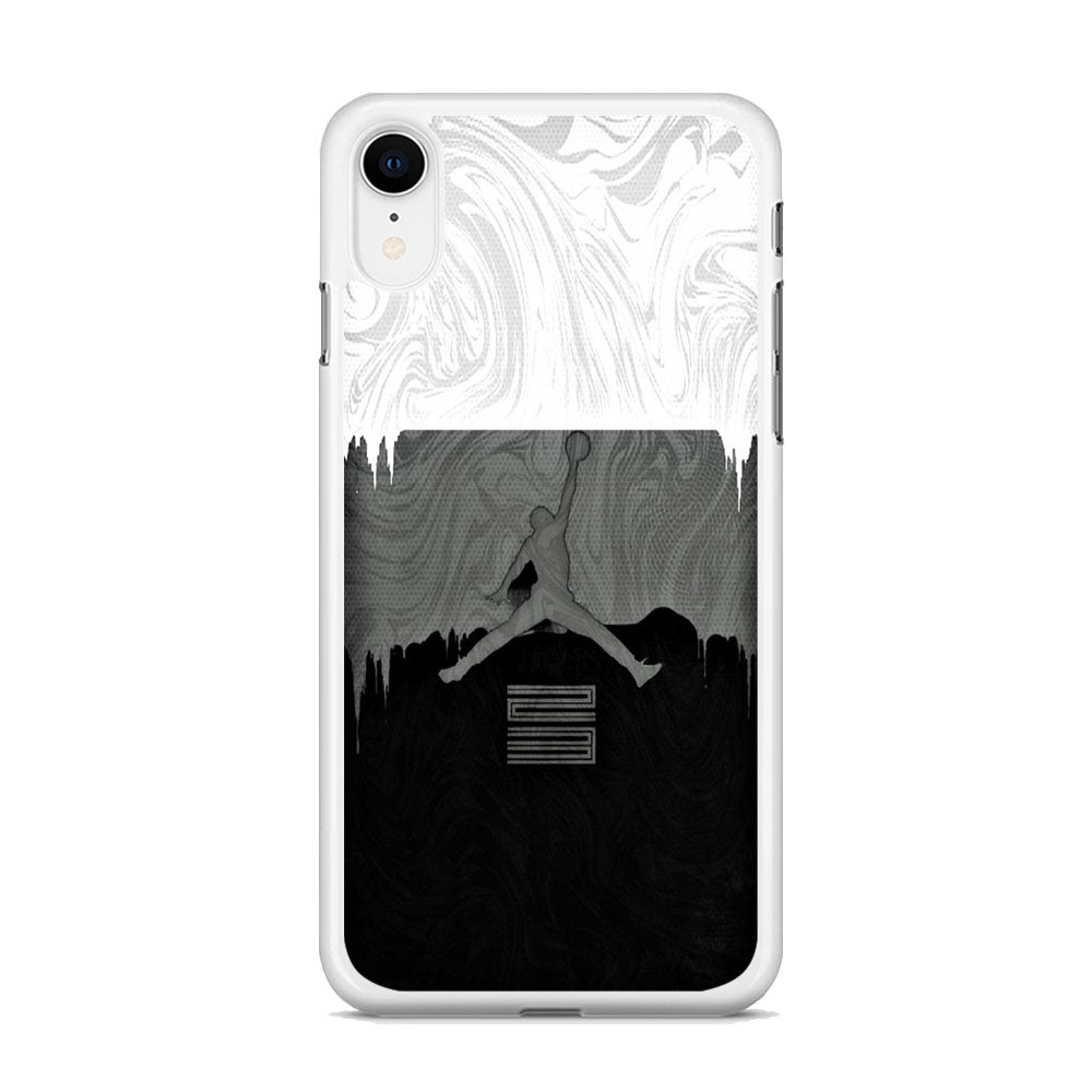 Jordan Art Drip Paint White iPhone XR Case