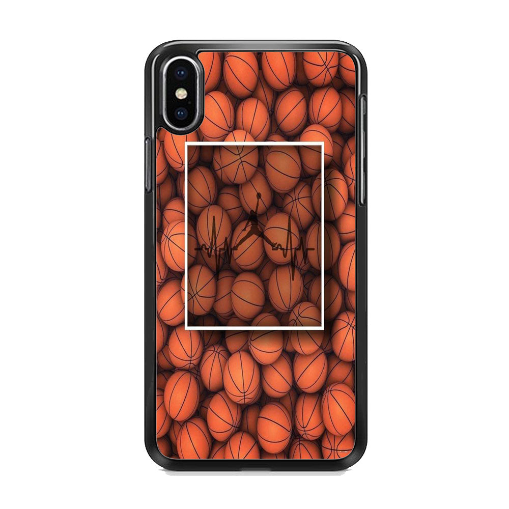 Jordan Basket Wave Sonic iPhone Xs Max Case