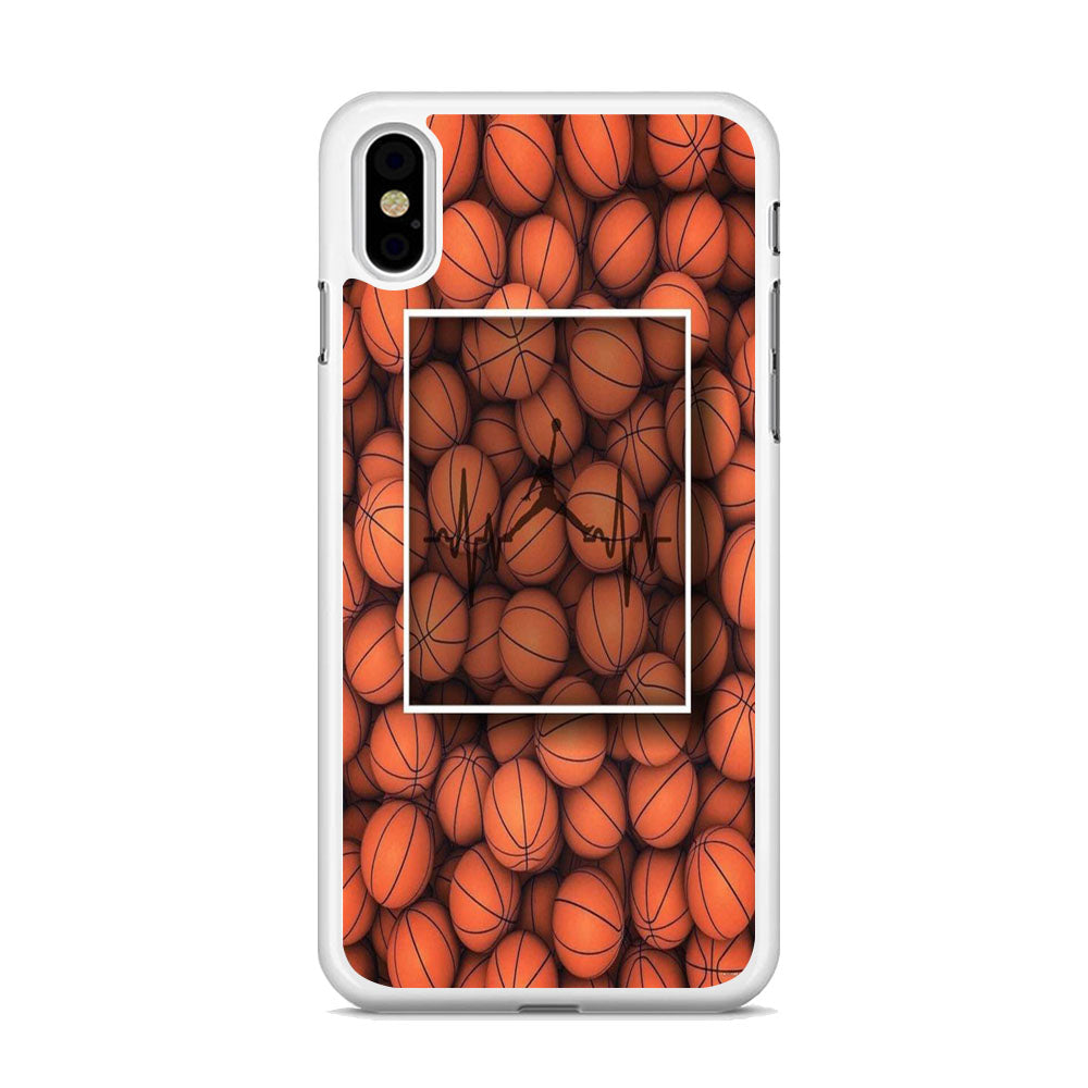 Jordan Basket Wave Sonic iPhone X Case