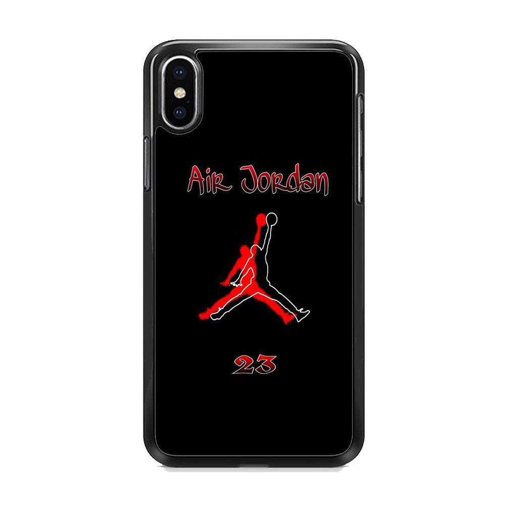 Jordan Black Shadow iPhone X Case