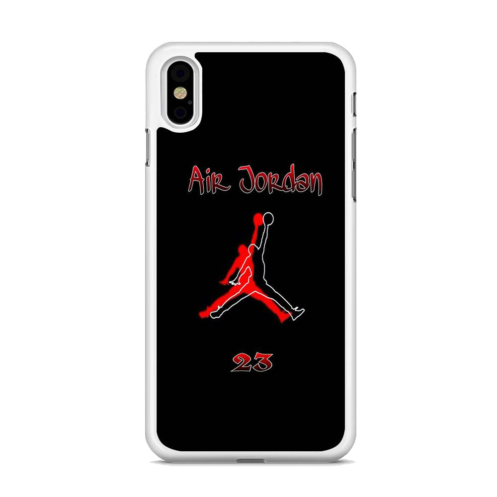 Jordan Black Shadow iPhone X Case