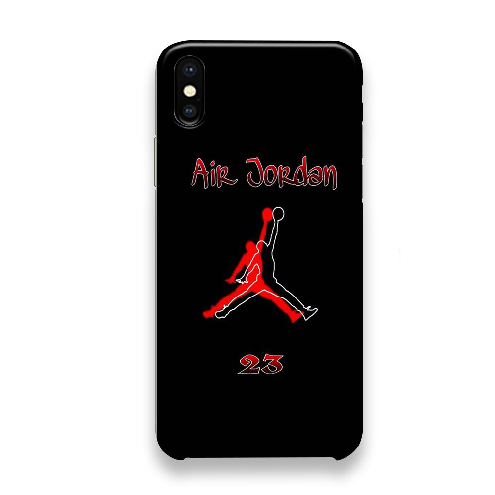 Jordan Black Shadow iPhone X Case