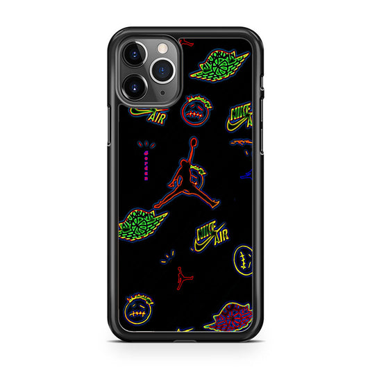 Jordan Black Wall Sticker iPhone 11 Pro Case