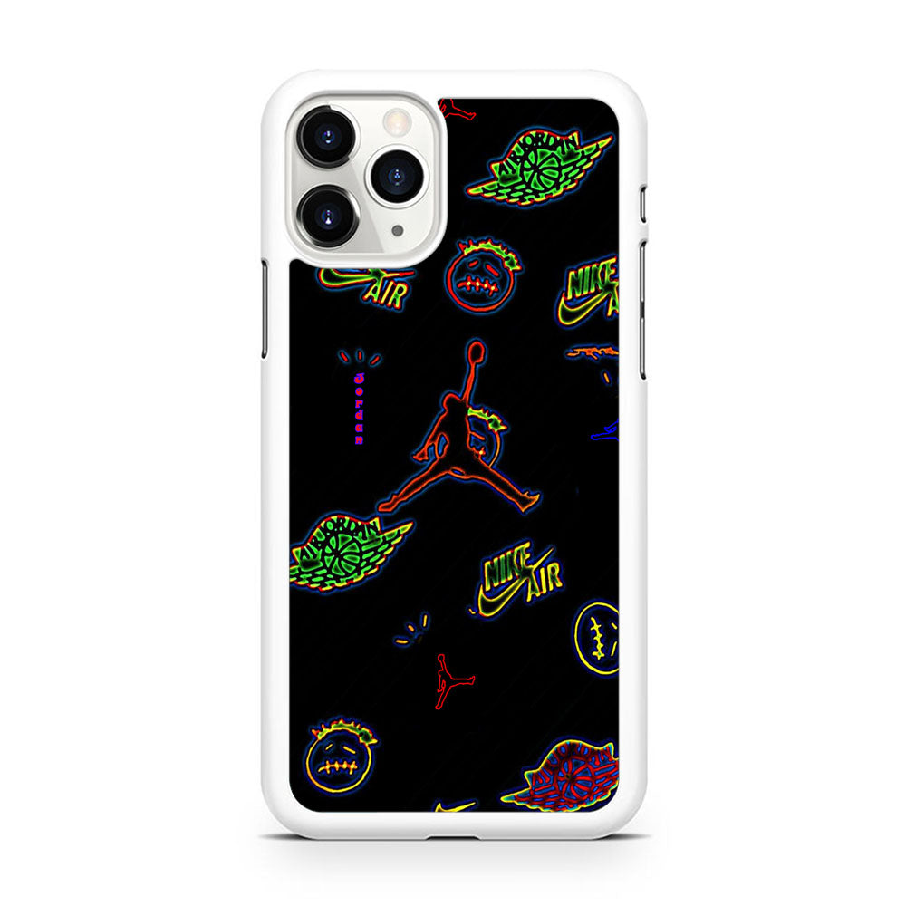 Jordan Black Wall Sticker iPhone 11 Pro Case