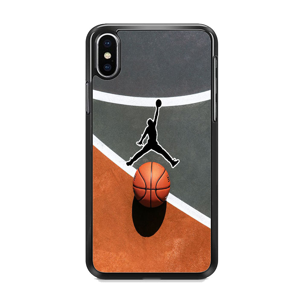 Jordan Logo Street Game iPhone Xs Case