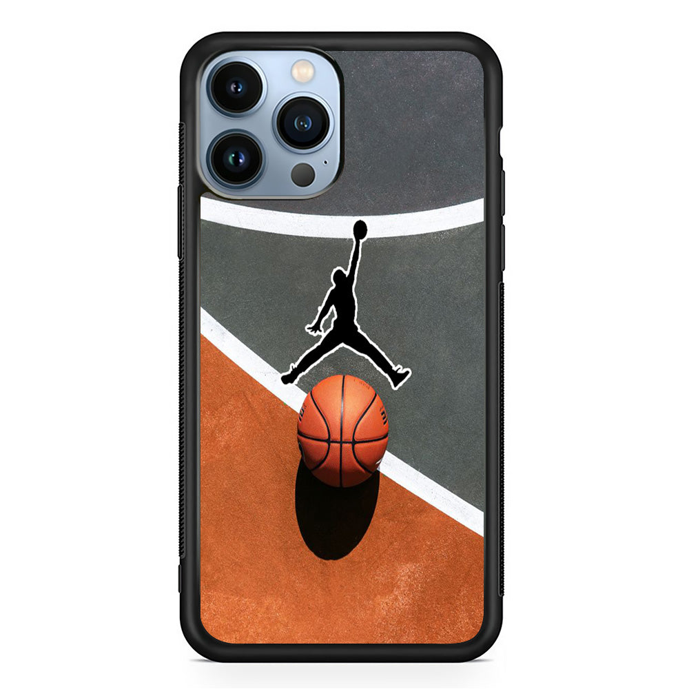 Jordan Logo Street Game iPhone 13 Pro Max Case