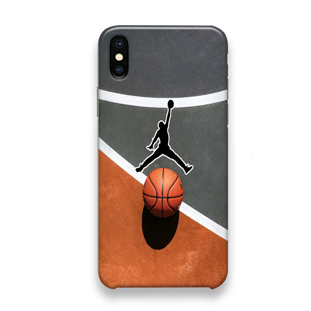 Jordan Logo Street Game iPhone Xs Case