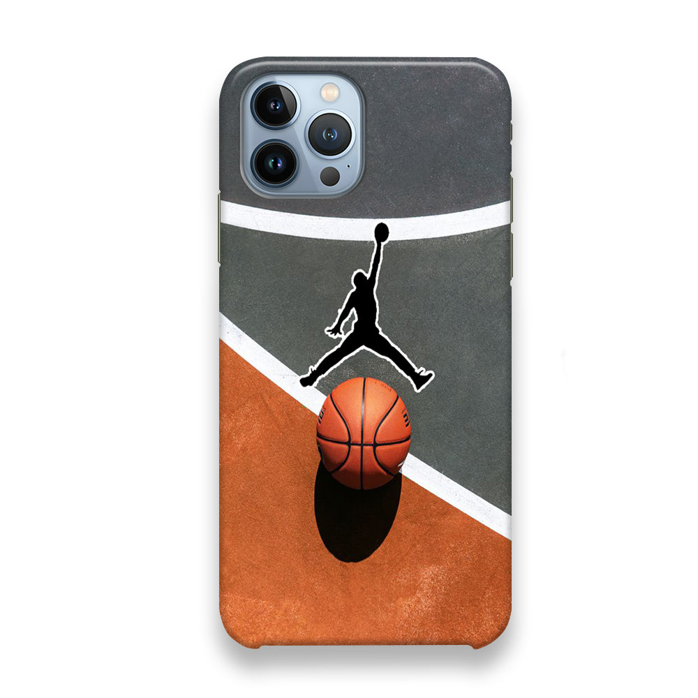 Jordan Logo Street Game iPhone 13 Pro Max Case