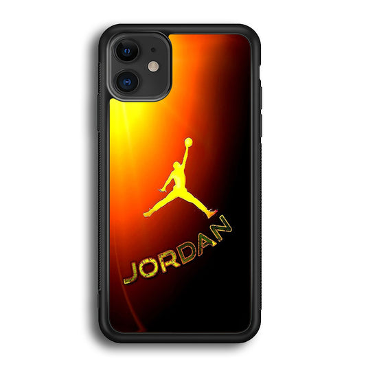 Jordan Logo To The Sun iPhone 12 Case