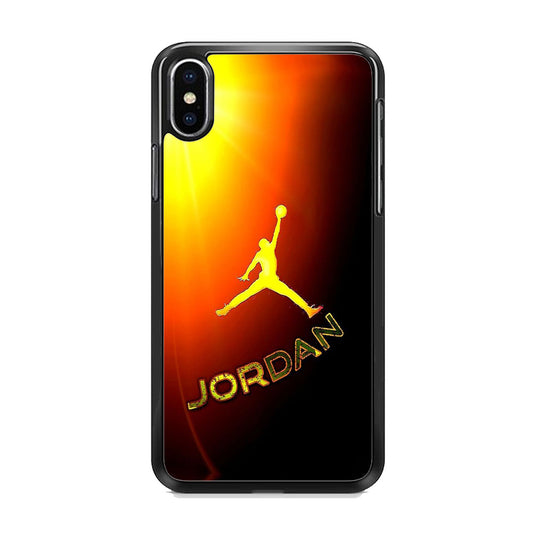 Jordan Logo To The Sun iPhone Xs Case