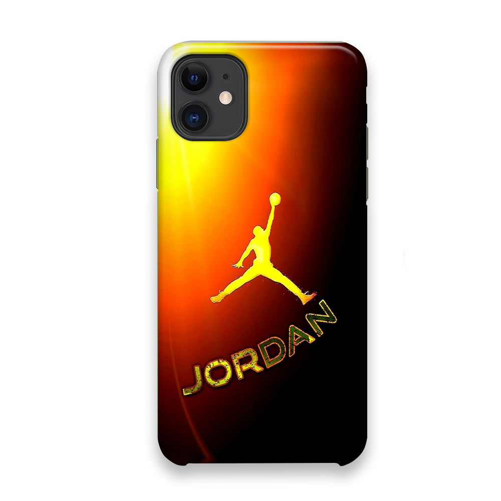 Jordan Logo To The Sun iPhone 11 Case