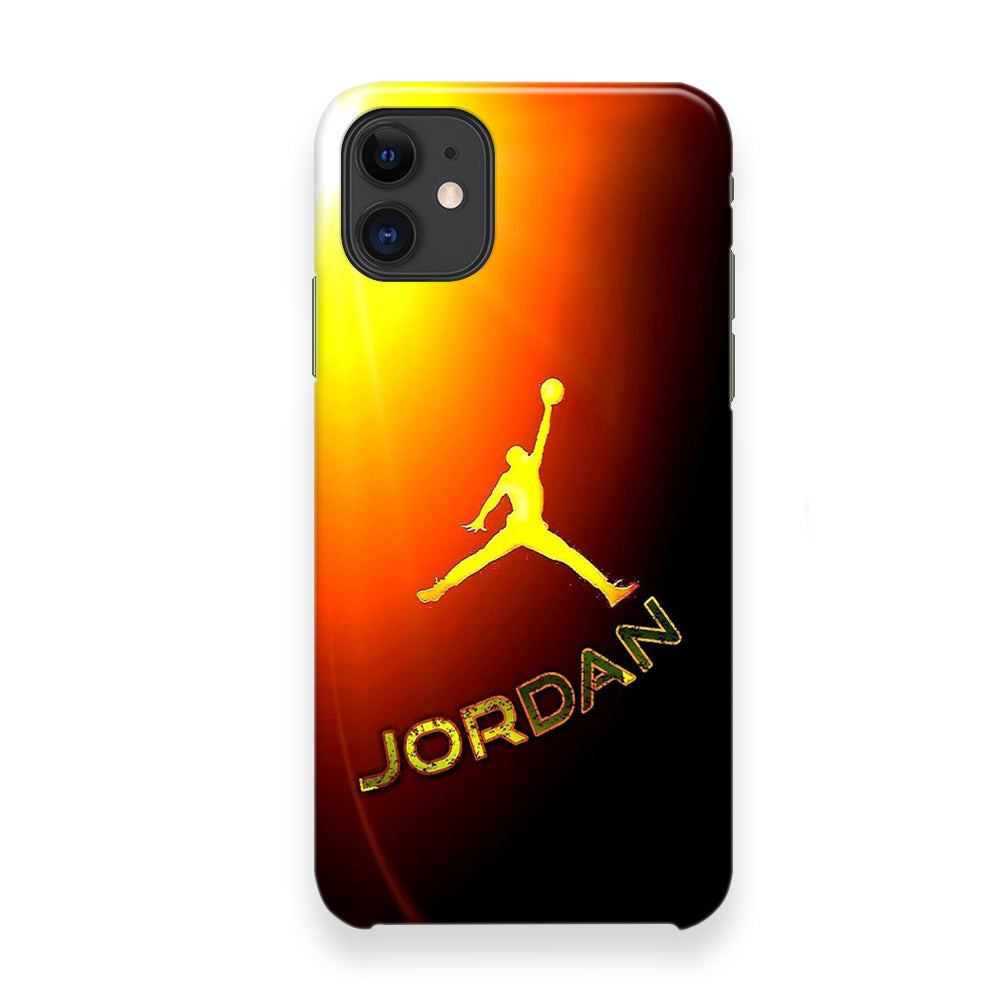 Jordan Logo To The Sun iPhone 12 Case