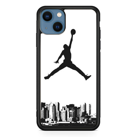 Jordan Logo White City iPhone 13 Case