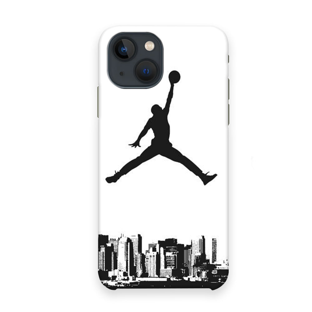 Jordan Logo White City iPhone 13 Case