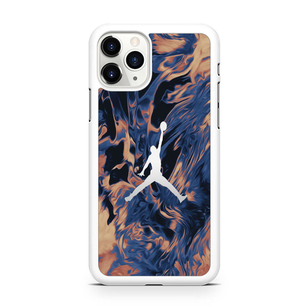 Jordan Marble White Logo iPhone 11 Pro Case