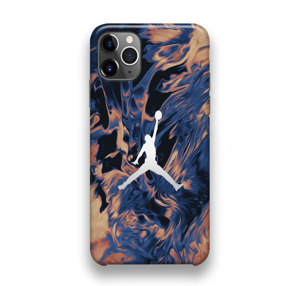 Jordan Marble White Logo iPhone 11 Pro Case