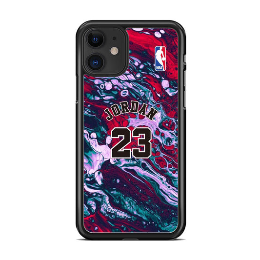 Jordan Paint River Wall iPhone 11 Case