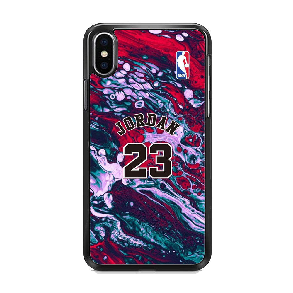 Jordan Paint River Wall iPhone Xs Max Case