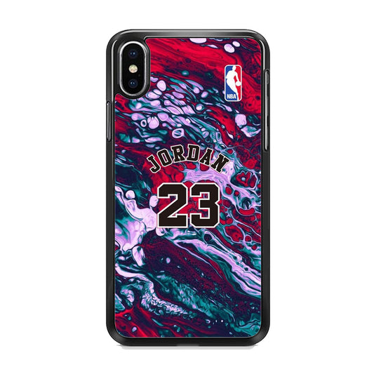 Jordan Paint River Wall iPhone Xs Max Case