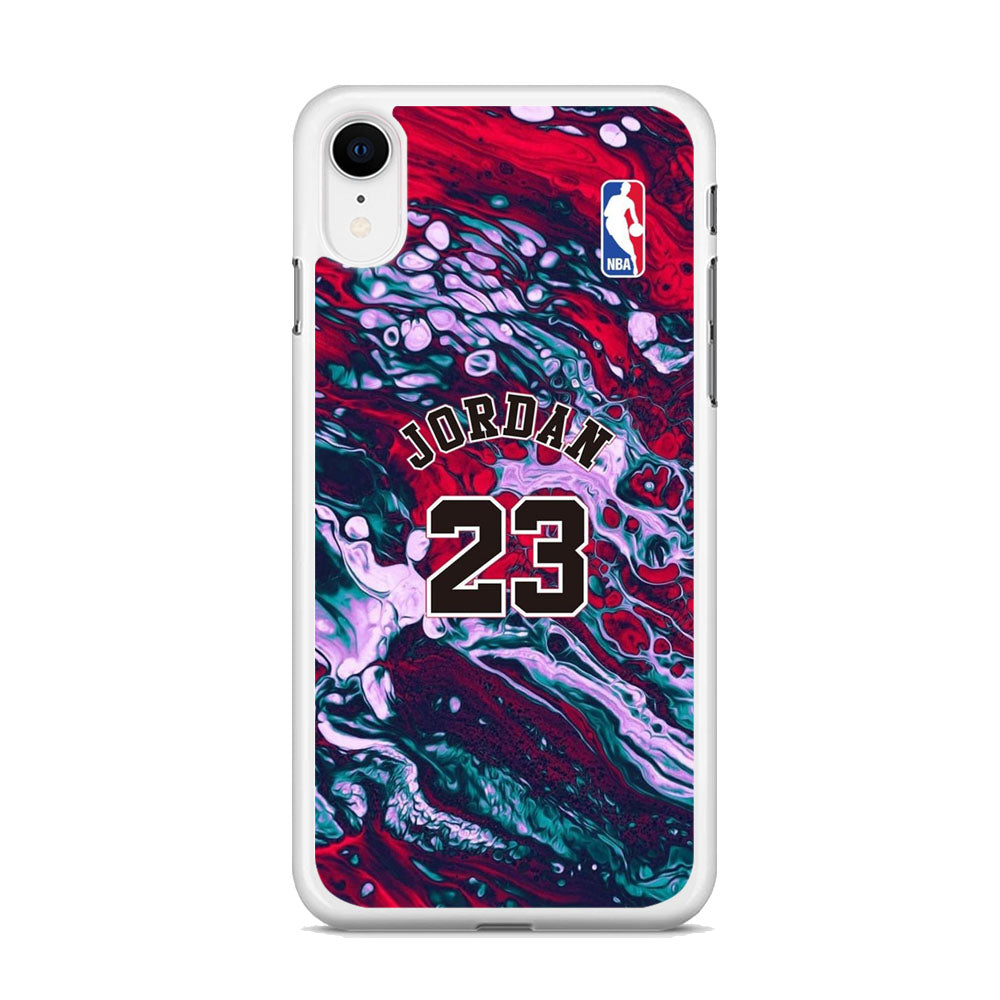 Jordan Paint River Wall iPhone XR Case