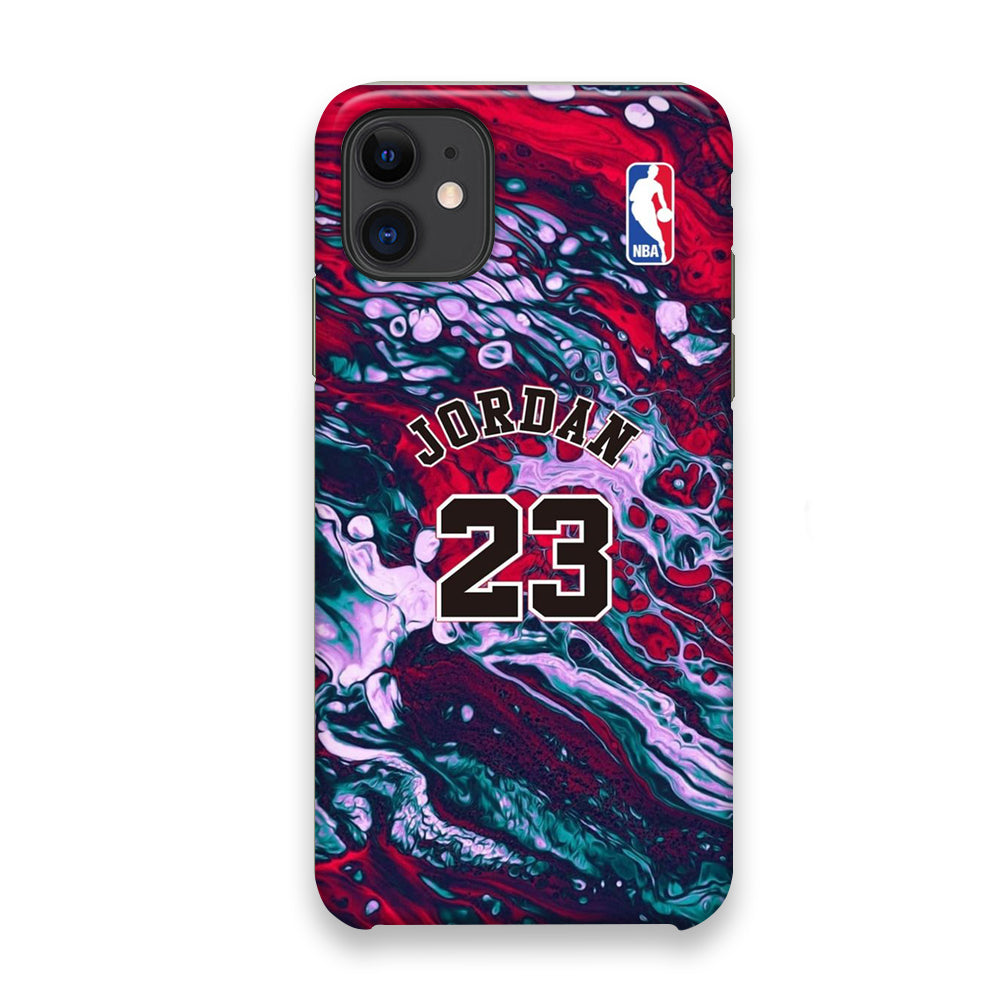 Jordan Paint River Wall iPhone 11 Case