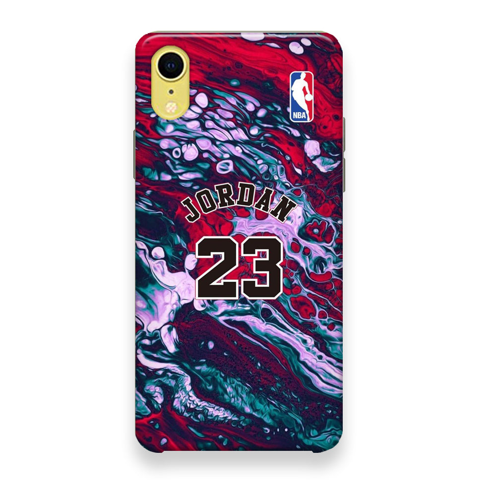 Jordan Paint River Wall iPhone XR Case