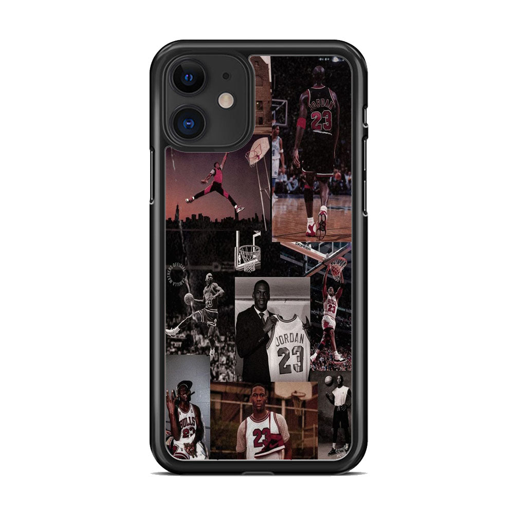 Jordan Photo Collage History iPhone 11 Case