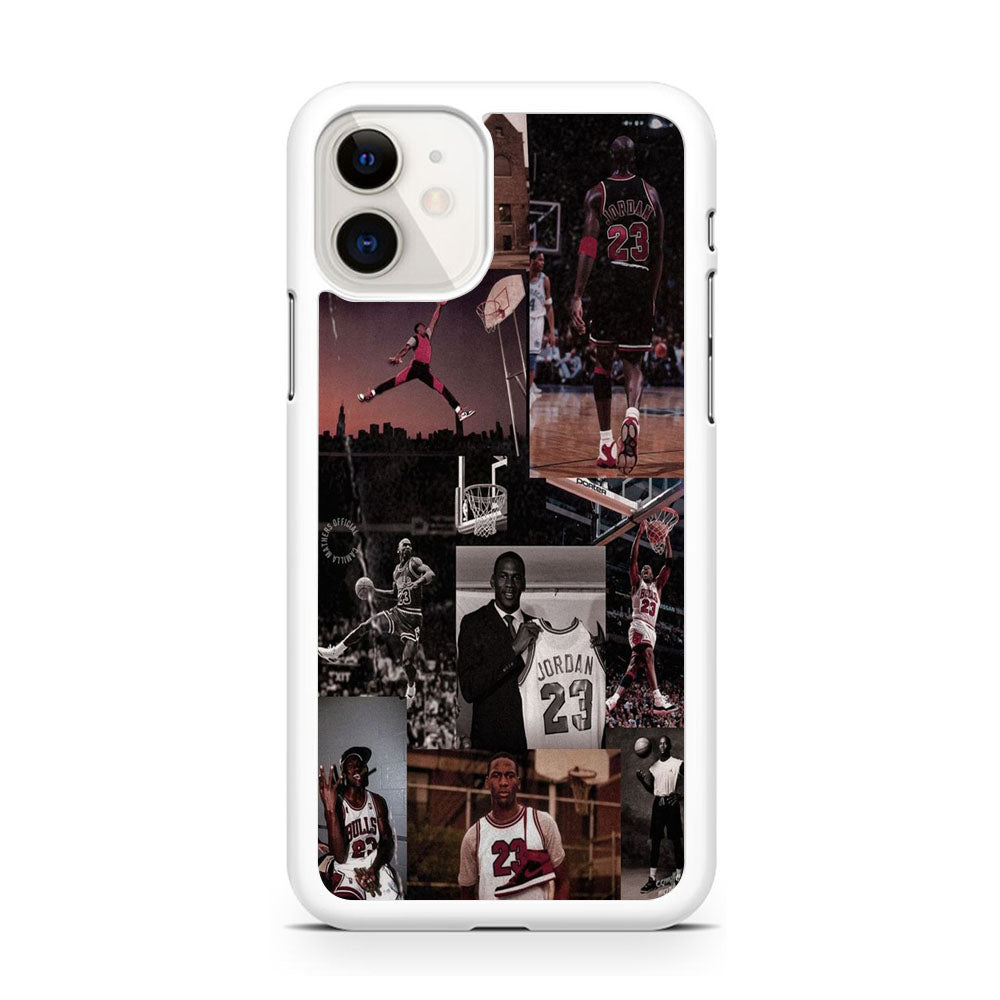 Jordan Photo Collage History iPhone 11 Case