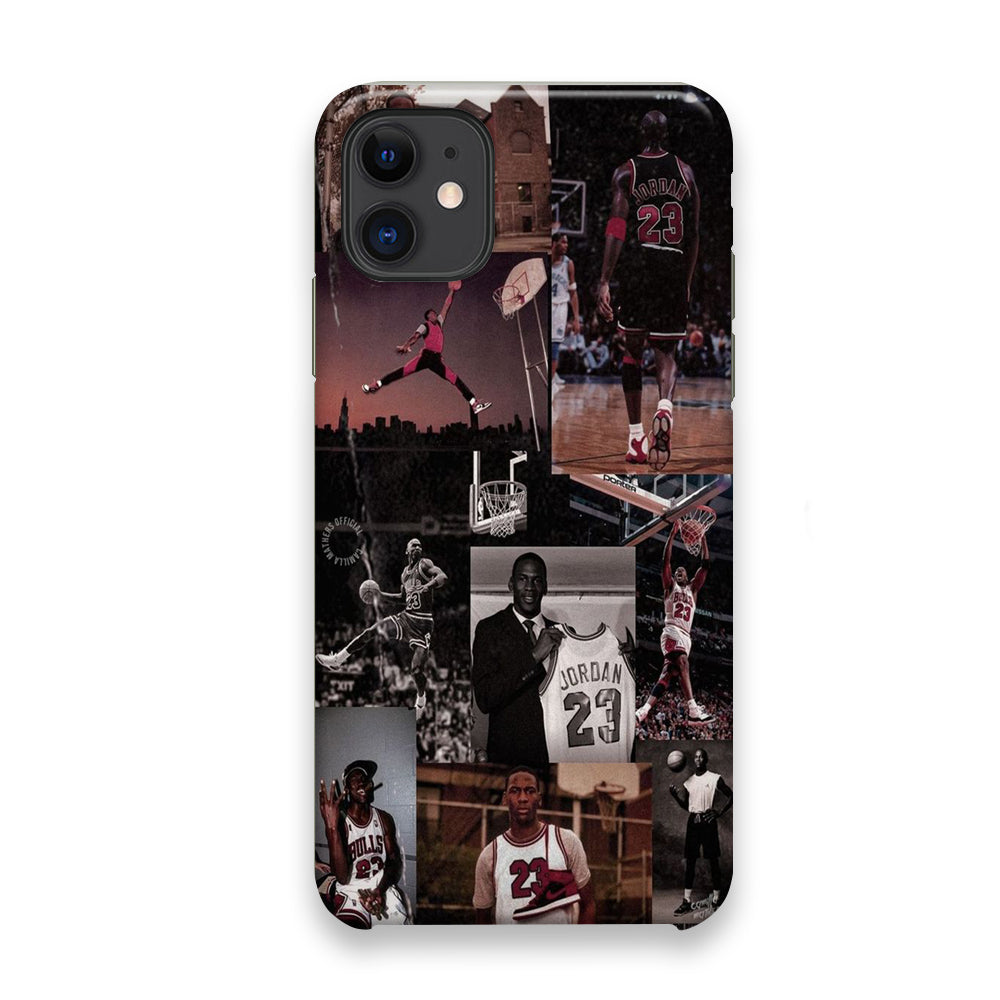 Jordan Photo Collage History iPhone 11 Case