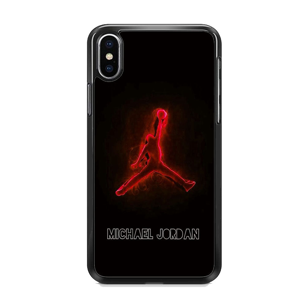 Jordan Power Logo iPhone X Case