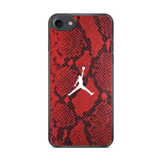 Jordan Red Skin Reptile iPhone 7 Case