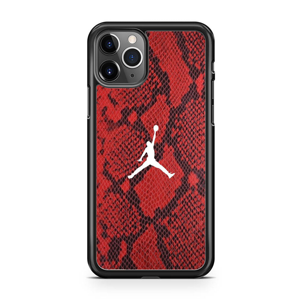 Jordan Red Skin Reptile iPhone 11 Pro Case