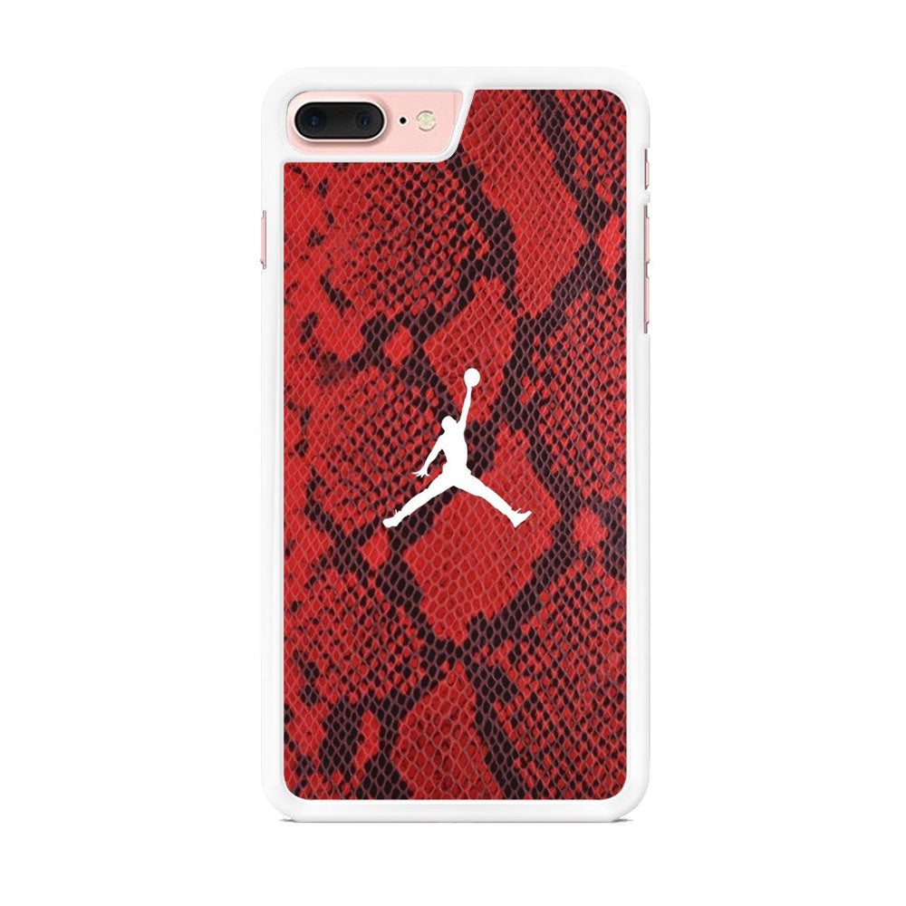 Jordan Red Skin Reptile iPhone 7 Plus Case