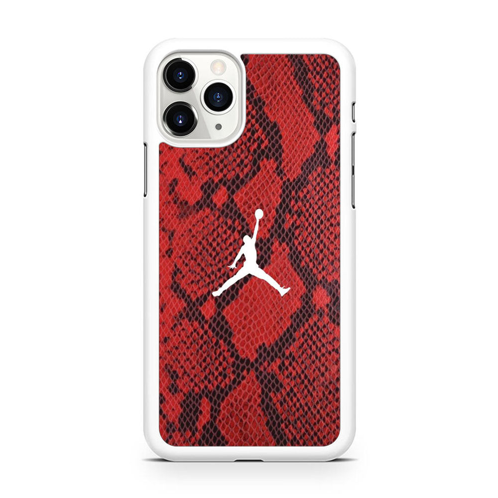 Jordan Red Skin Reptile iPhone 11 Pro Case