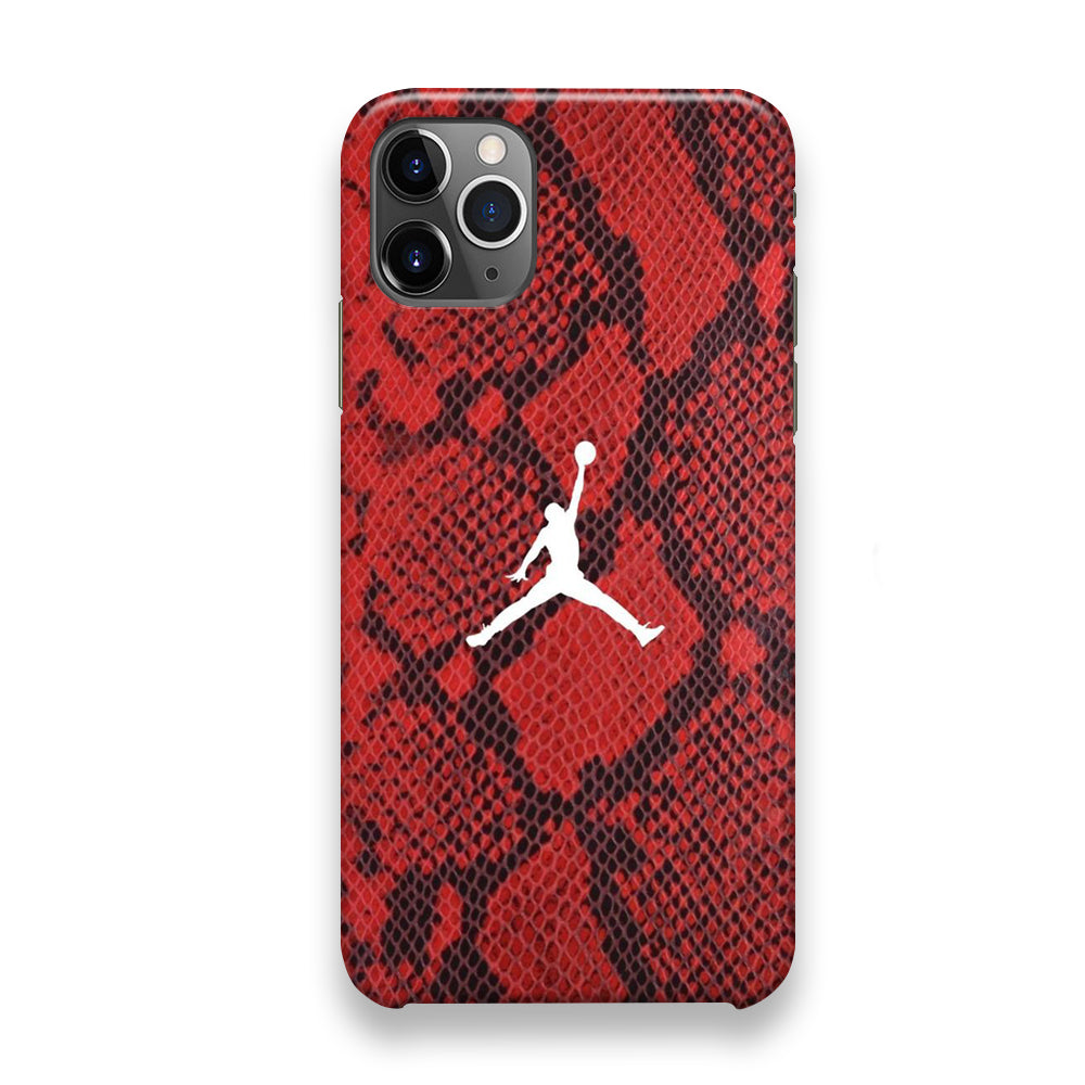 Jordan Red Skin Reptile iPhone 12 Pro Case