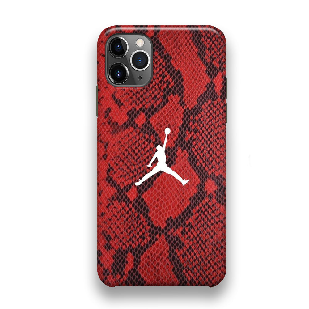 Jordan Red Skin Reptile iPhone 11 Pro Case