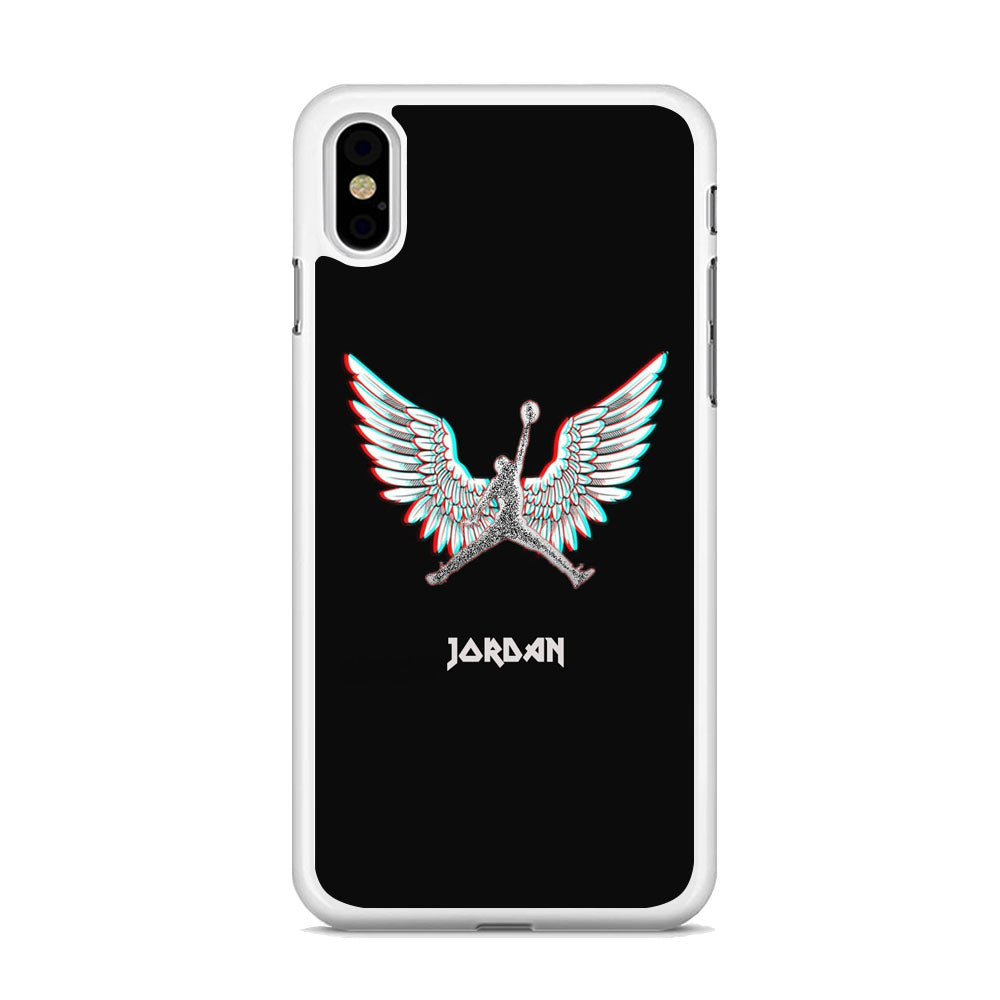 Jordan Wings Angel Style iPhone X Case