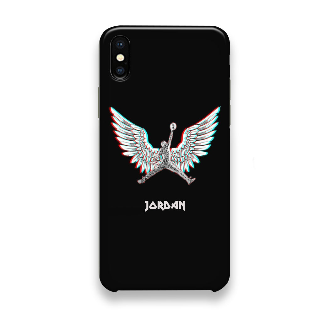 Jordan Wings Angel Style iPhone X Case