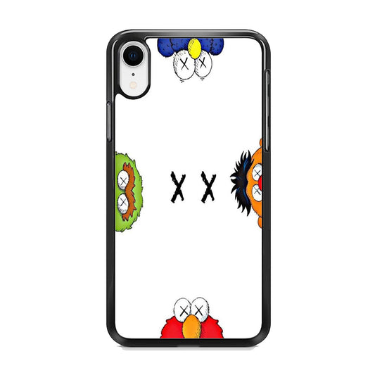 Kaws Background White iPhone XR Case