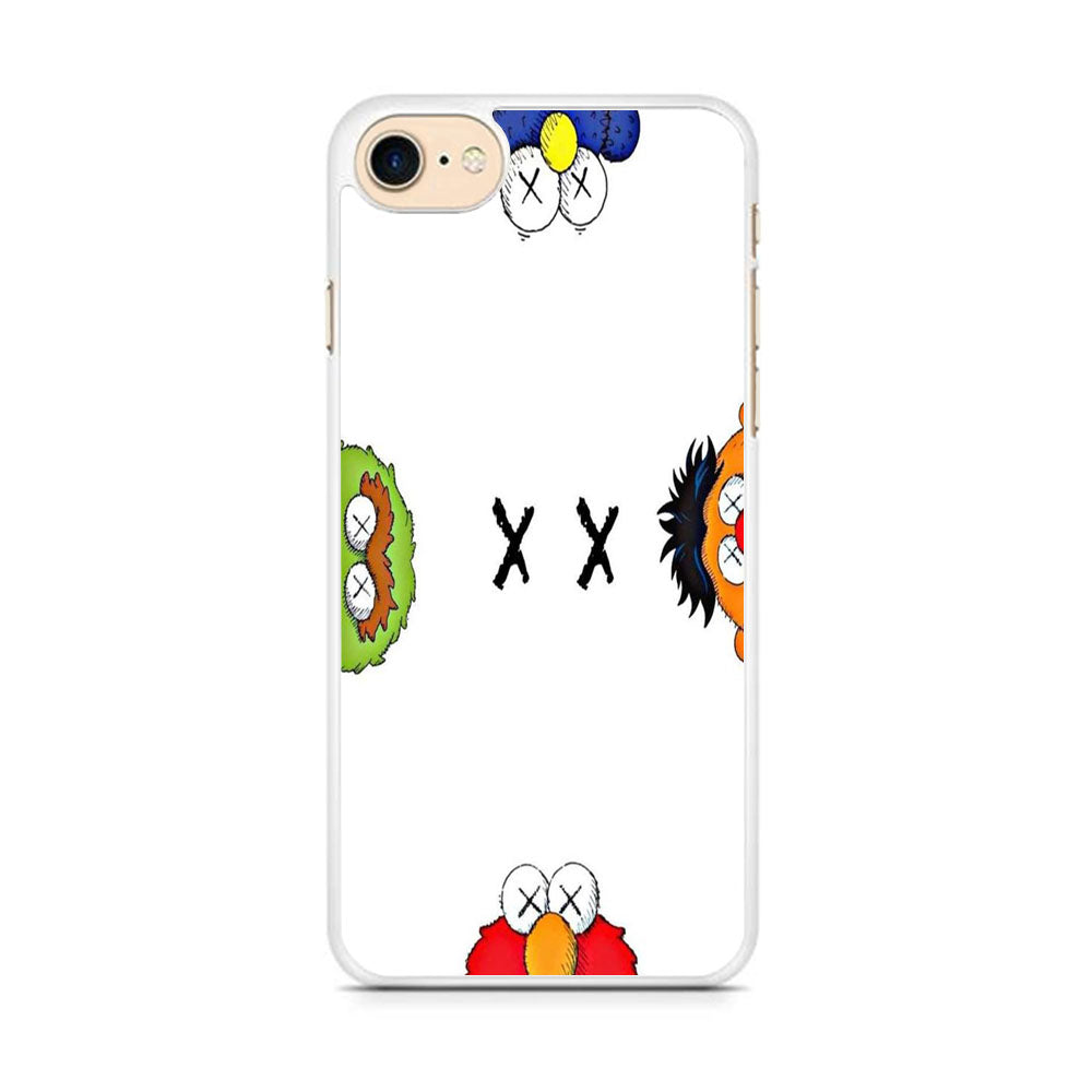 Kaws Background White iPhone 7 Case